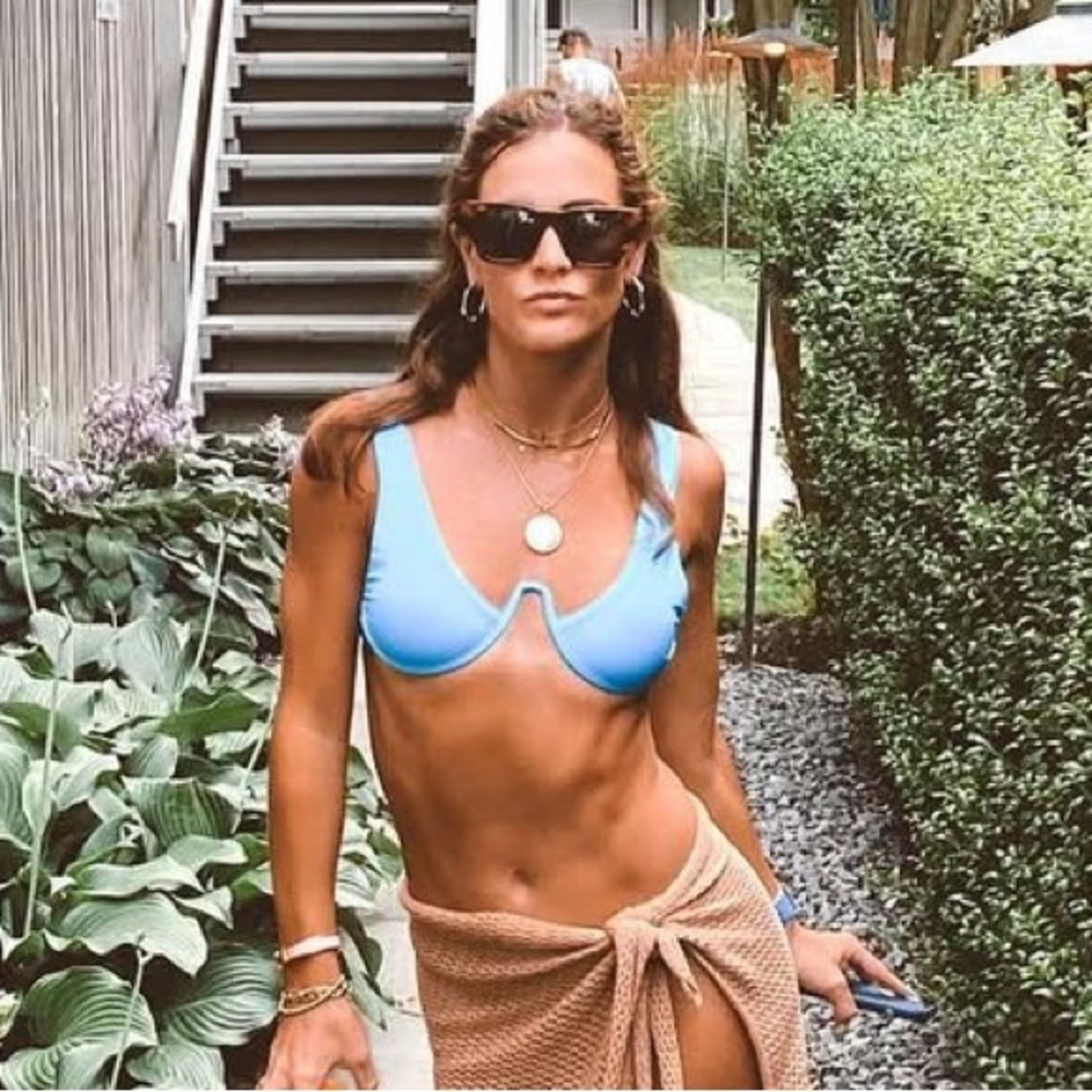 Lovers & Friends - Bright Blue Bikini Top (XS)